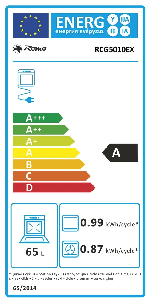 Obrázok Sporák kombinovaný RCG5010EX