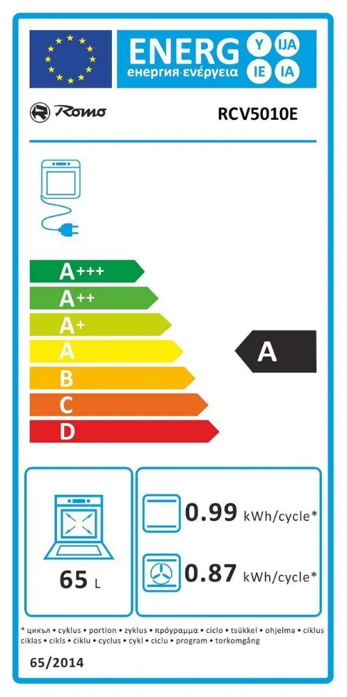 Obrázok Sporák sklokeramický RCV5010E