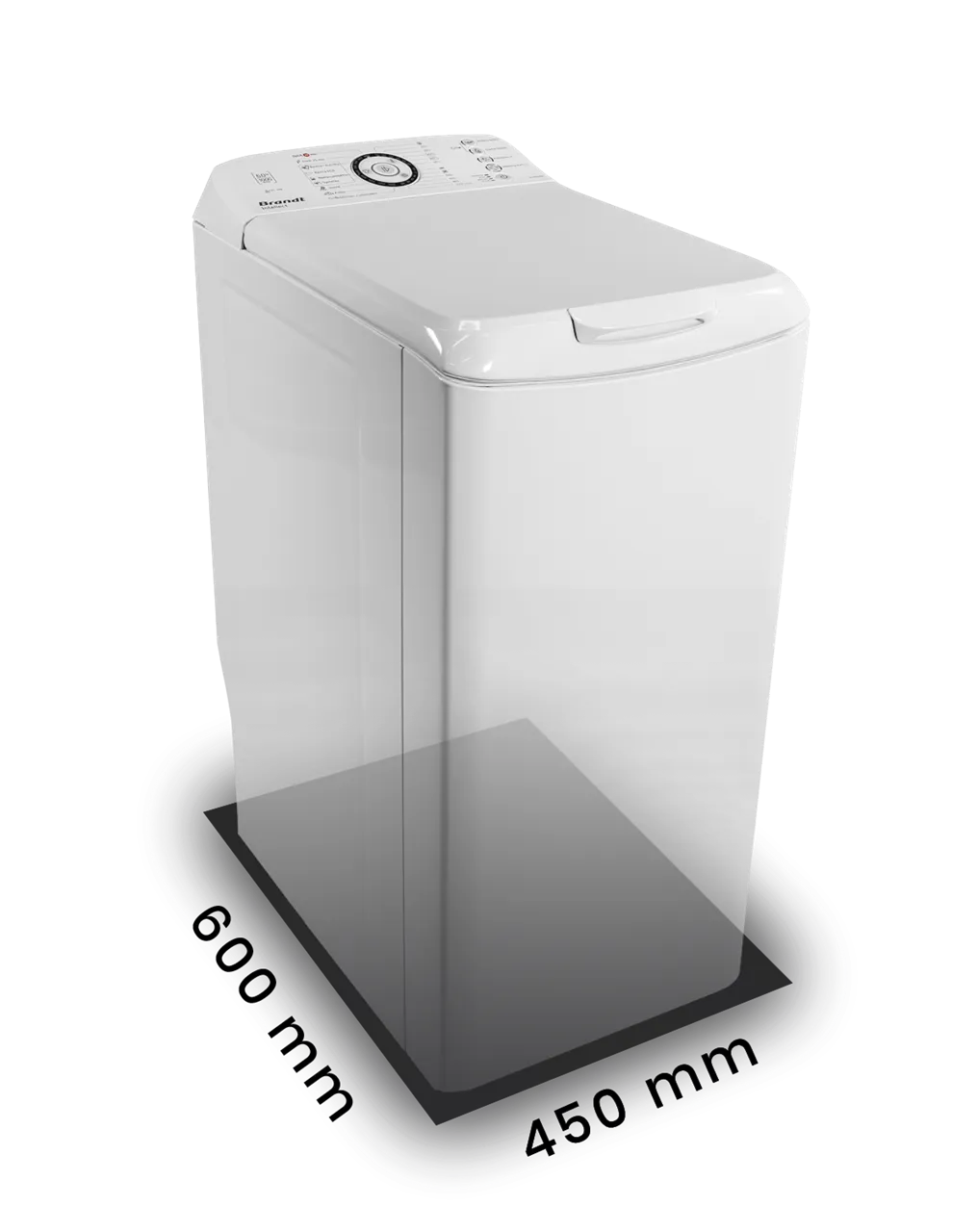 Obrázok Pryžová podložka pod práčky KP45