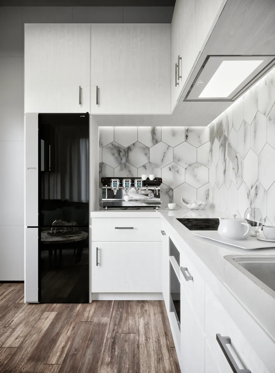 Obrázok Odsávač vstavaný do skrinky SU Mini White (CDZ6001B)