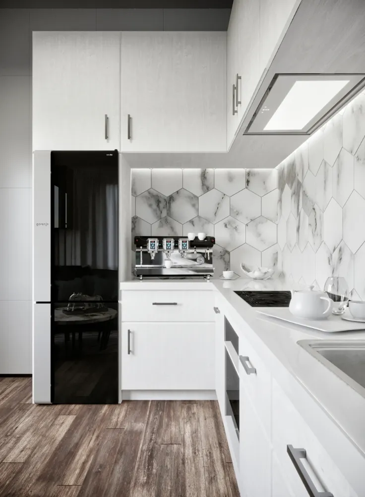 Obrázok Odsávač vstavaný do skrinky SU Mini White (CDZ6001B)