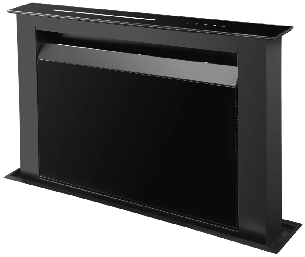 Odsávač výsuvný z pracovnej dosky MOONDRAFT 90 Black CDB9001CC