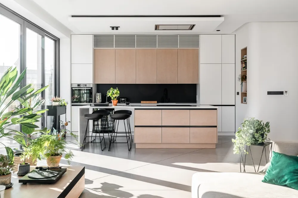 Obrázok Odsávač vstavaný stropný SU Light Black (CDS9001C)