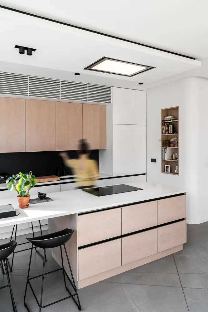 Obrázok Odsávač vstavaný stropný SU Light Inox White (CDS9001IB)