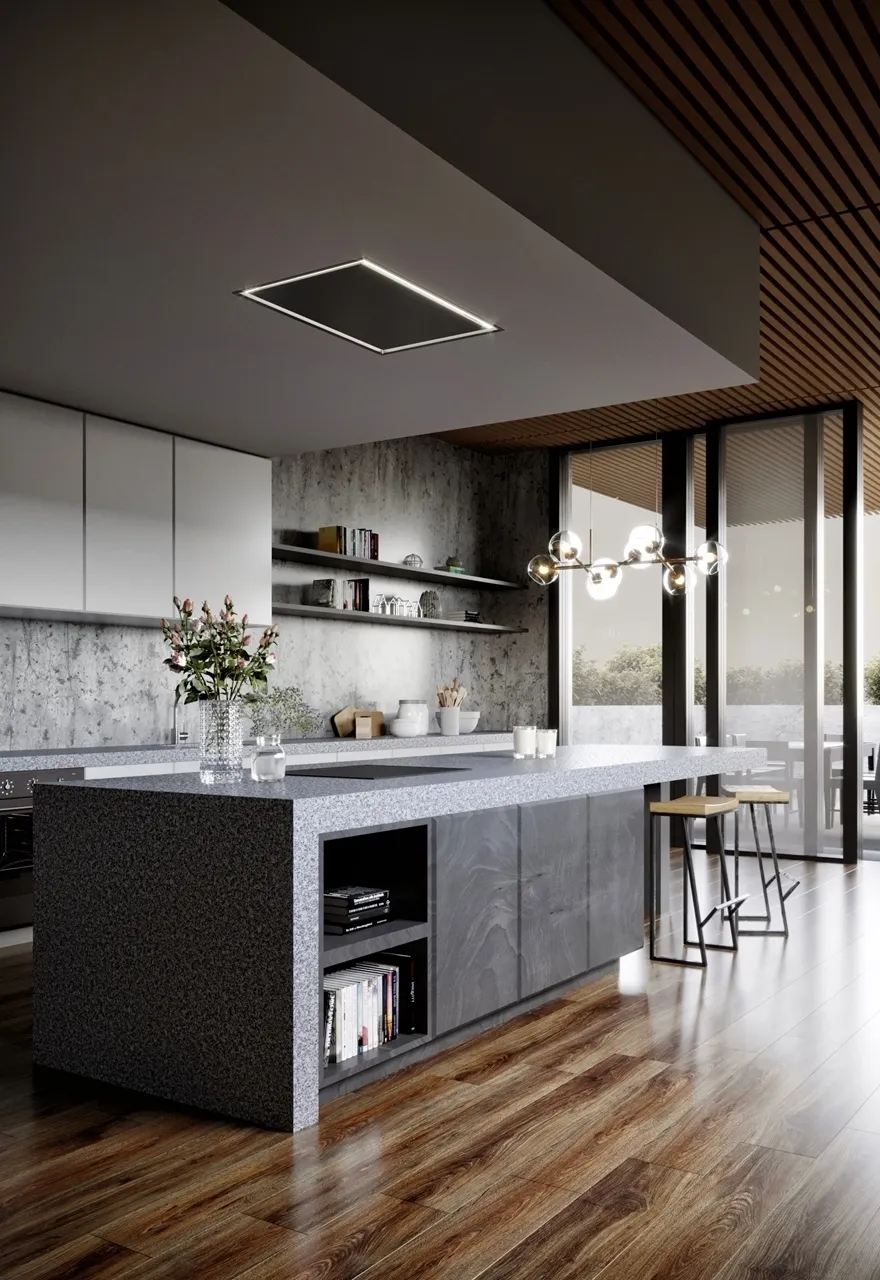 Obrázok Odsávač vstavaný do skrinky SU Frame Black (CDS9002C)