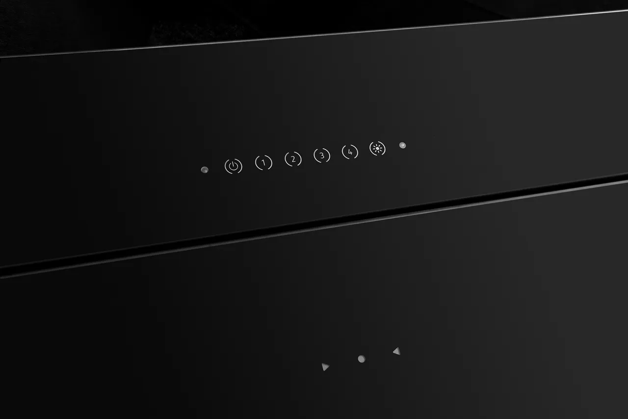 Obrázok Odsávač šikmý komínový Illumia Black (CDP9002C)