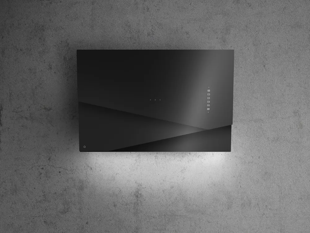 Obrázok Odsávač šikmý komínový Trio Black (CDP9001CC)