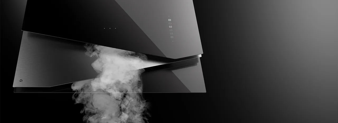 Obrázok Odsávač šikmý komínový Trio Inox (CDP9001CI)