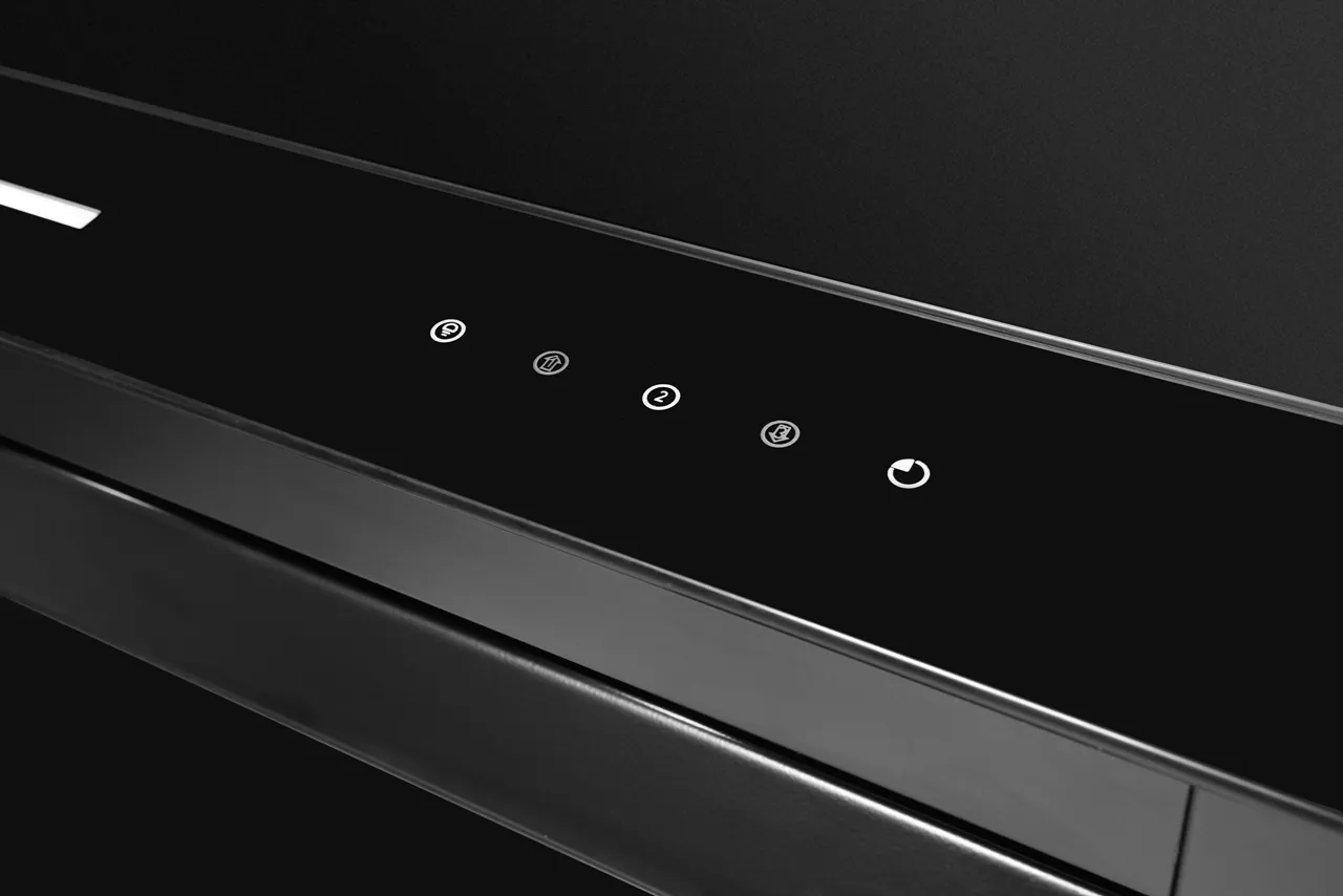 Obrázok Odsávač výsuvný z pracovnej dosky MOONDRAFT 90 Black CDB9001CC