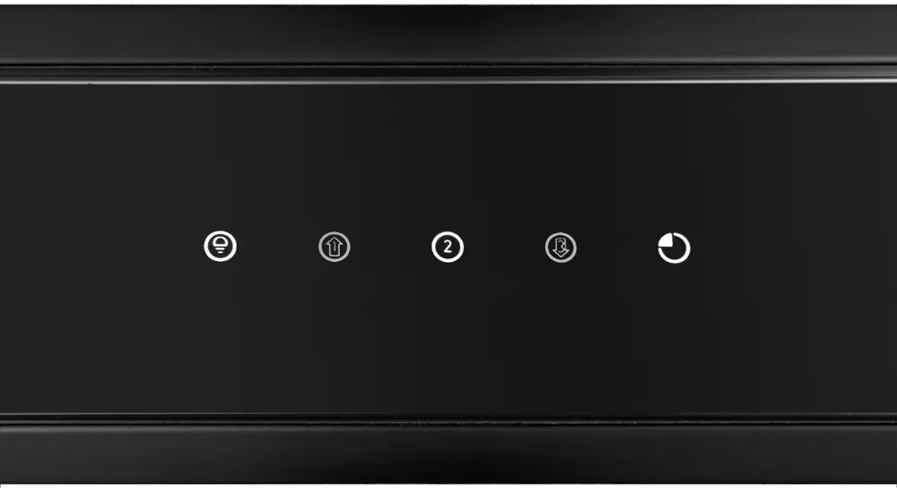 Obrázok Odsávač výsuvný z pracovnej dosky MOONDRAFT 90 Black CDB9001CC