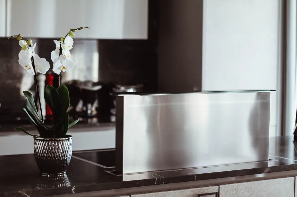 Obrázok Odsávač výsuvný z pracovnej dosky MOONDRAFT 90 Inox CDB9001IC