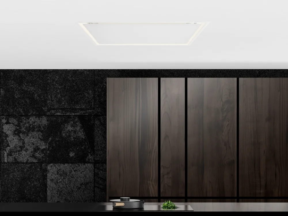 Obrázok Vstavaný stropný odsávač pár SU Frame White (CDS9002B)