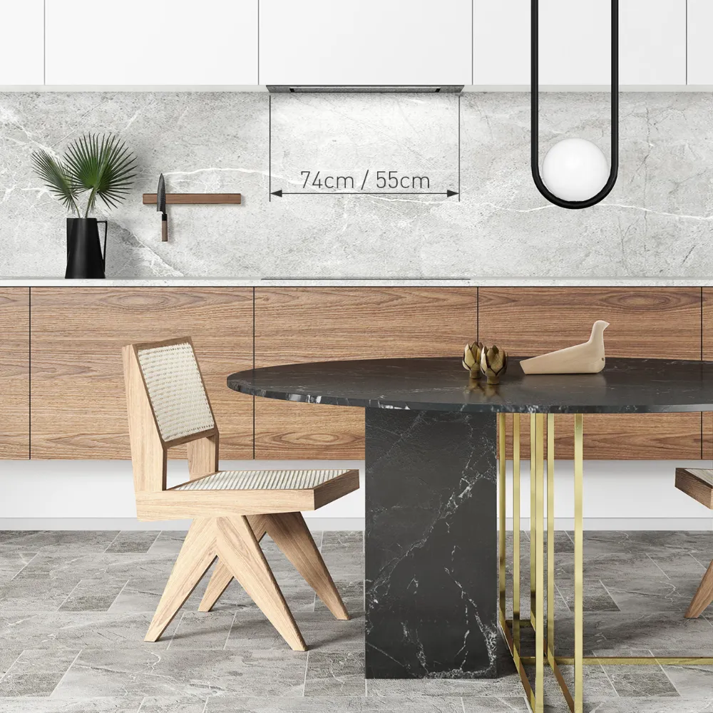 Obrázok Odsávač vstavaný do skrinky Aura 74 Black (CDZ7401C)