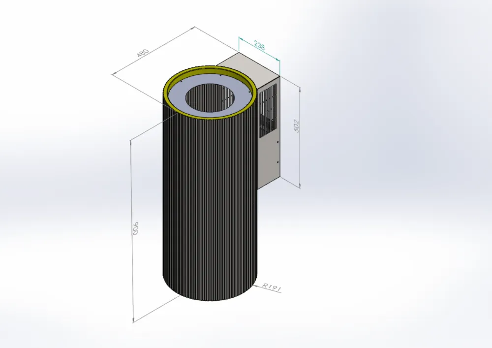 Obrázok Odsavač komínový Monogram White (CDP3802B)