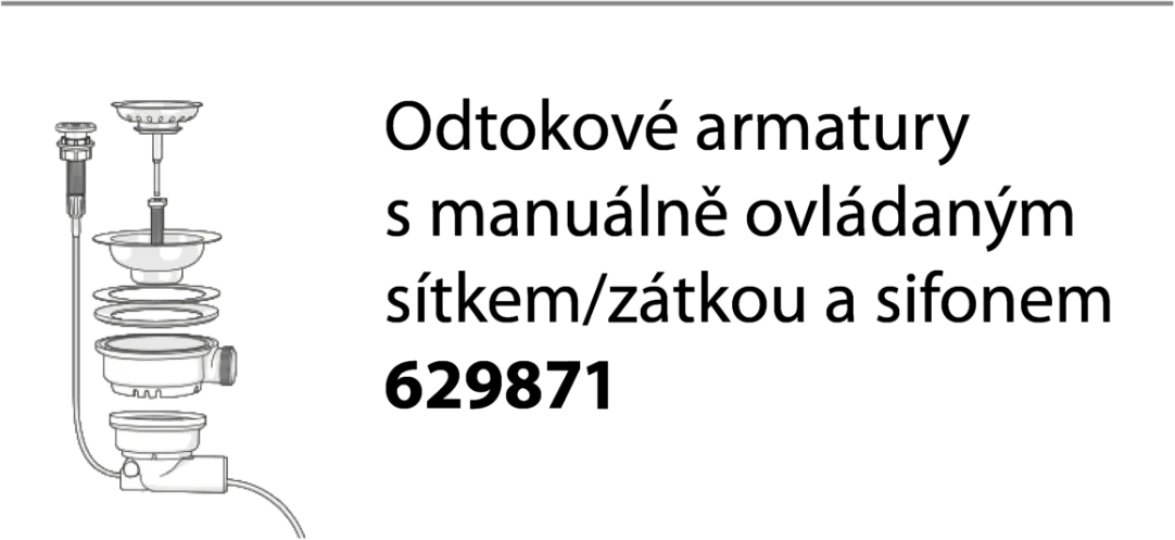 Obrázok Drez FORMHAUS D-100S CROMA Horné uloženie