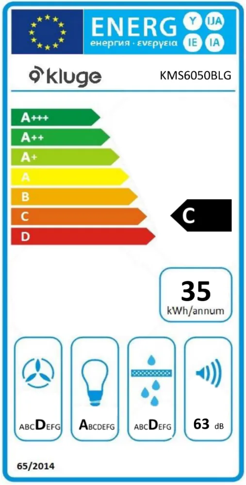 Obrázok ODSÁVAČ ŠIKMÝ KOMÍNOVÝ KMS6050BLG