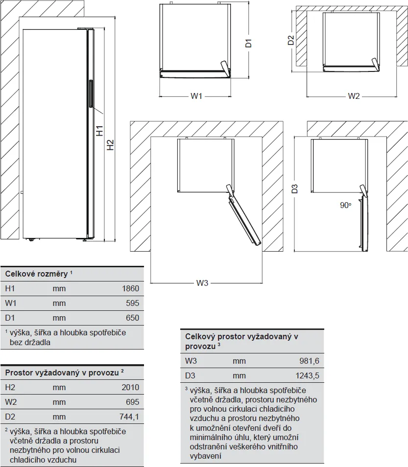 Obrázok CHLADNIČKA RSA396W