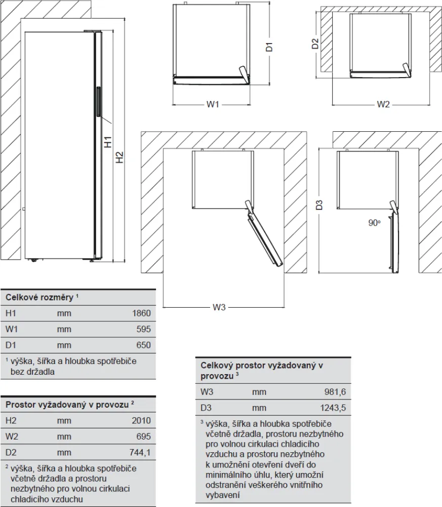 Obrázok CHLADNIČKA RSA396W