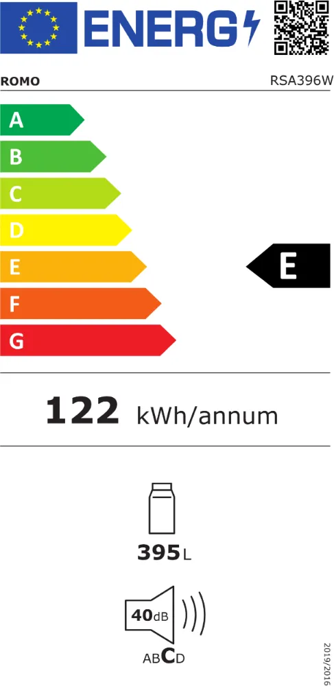 Obrázok CHLADNIČKA RSA396W