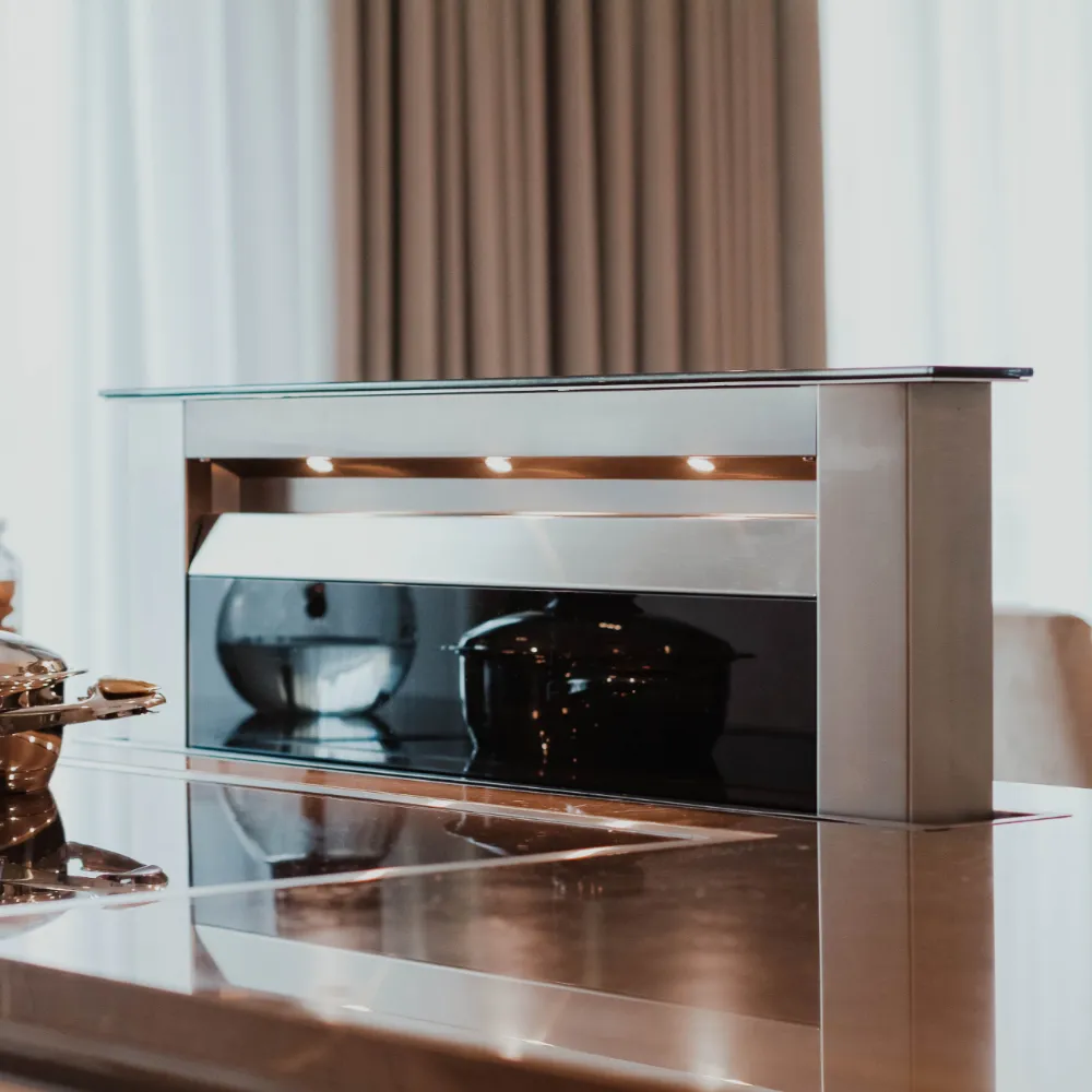 Obrázok Odsávač výsuvný z pracovnej dosky MOONDRAFT 90 Inox CDB9001IC