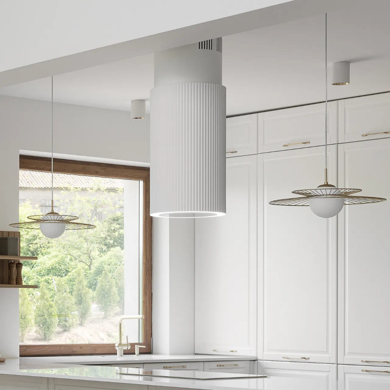 Obrázok Odsavač ostrůvkový Monogram W White (CDW3802B)