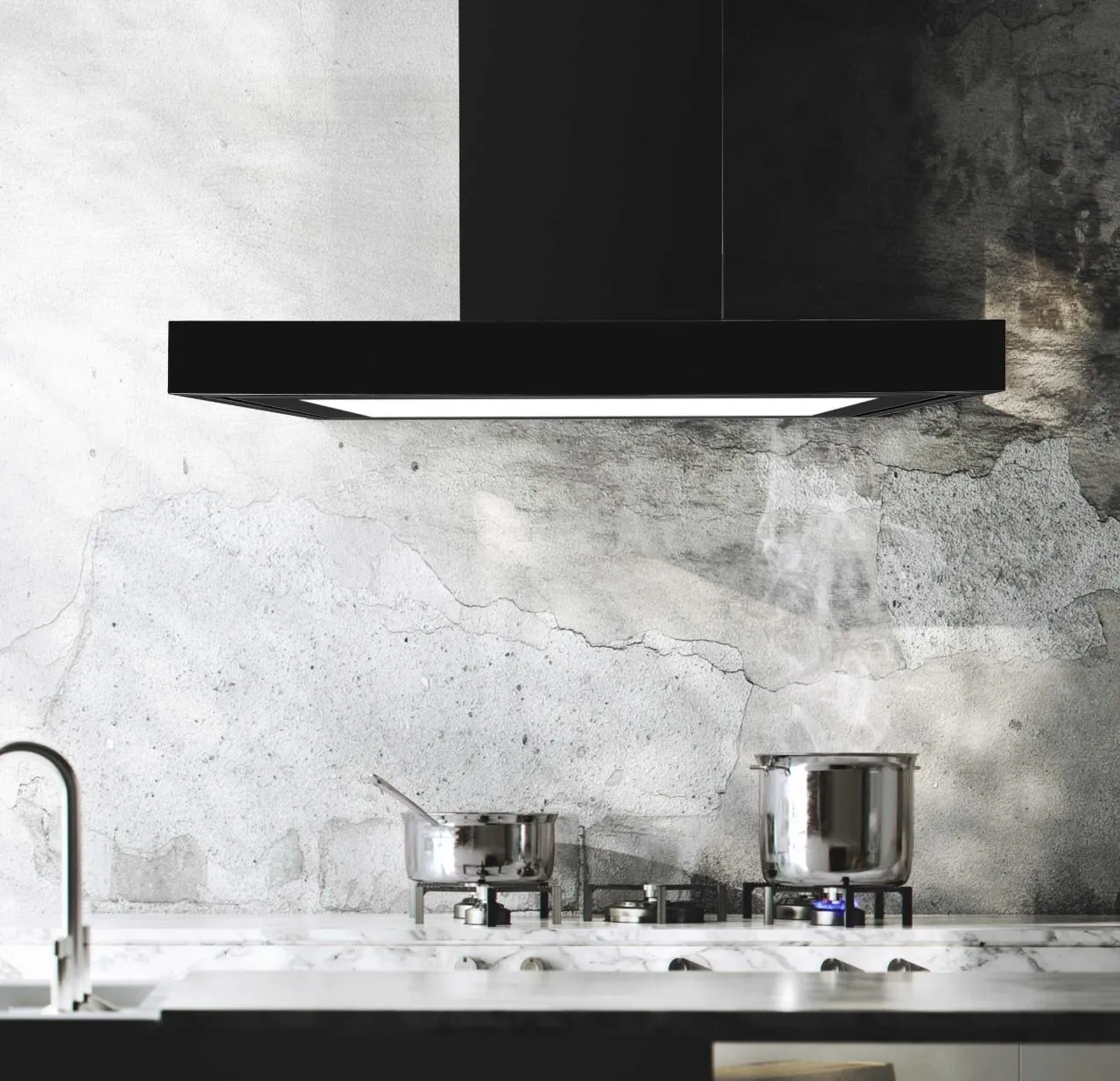 Obrázok Odsávač komínový T-Light Black 60 (CDT6002C)