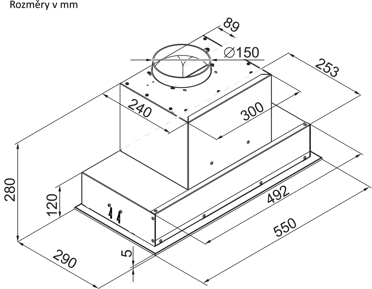 Obrázok ODSÁVAČ DHG2684B