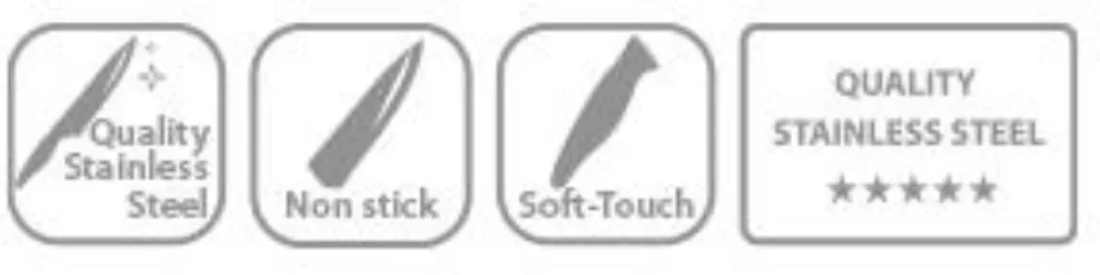 Sada nožů KLUGE Smile SNS-2