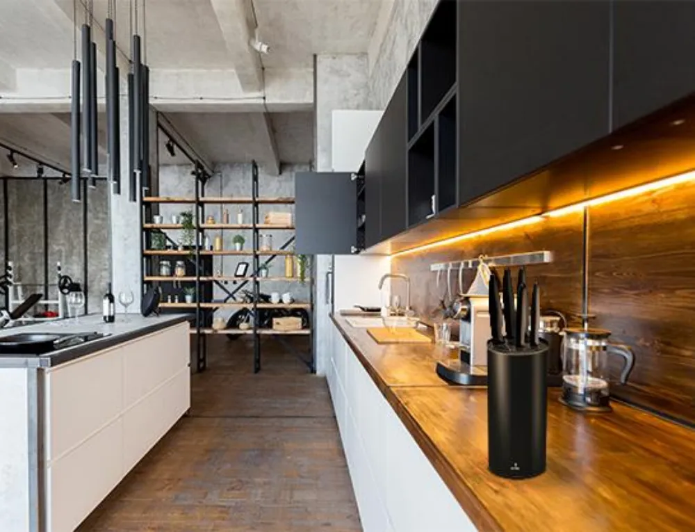 Sada nožů KLUGE Smile SNS-3 s blokem