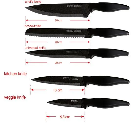 Sada nožů KLUGE Smile SNS-4