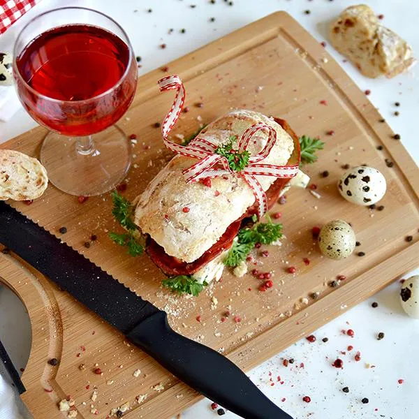 Bambusové prkénko KLUGE Smile SBD-4