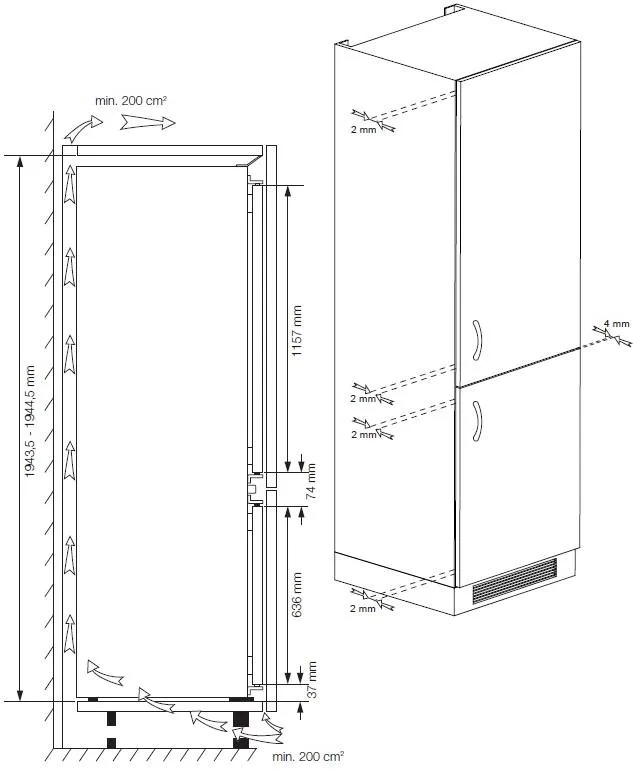 Obrázok CHLADNIČKA GKMI26950N