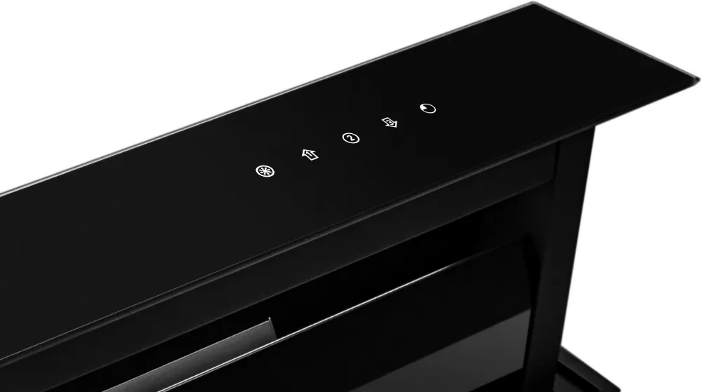 Obrázok Odsávač výsuvný z pracovnej dosky MOONDRAFT 60 Black CDB6001CC