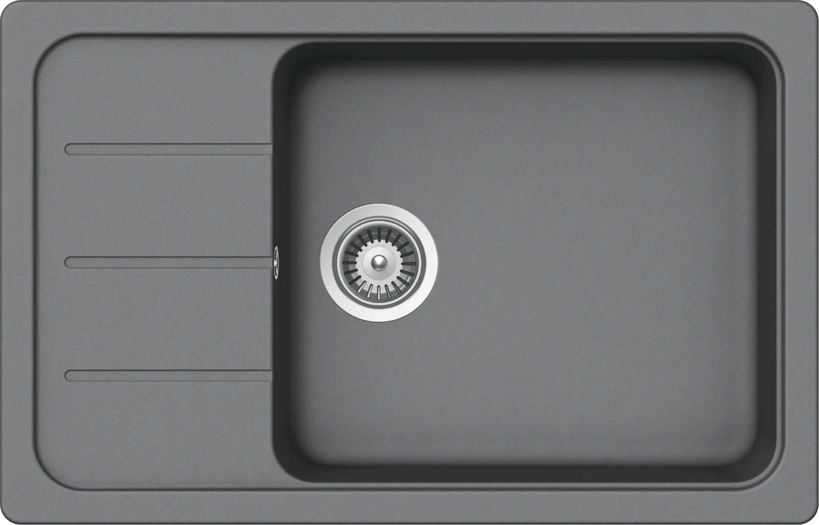 Obrázok Drez FORMHAUS D-100LS CROMA Spodné uloženie