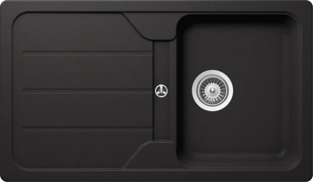 Drez FORMHAUS D-100 NERO Spodné uloženie