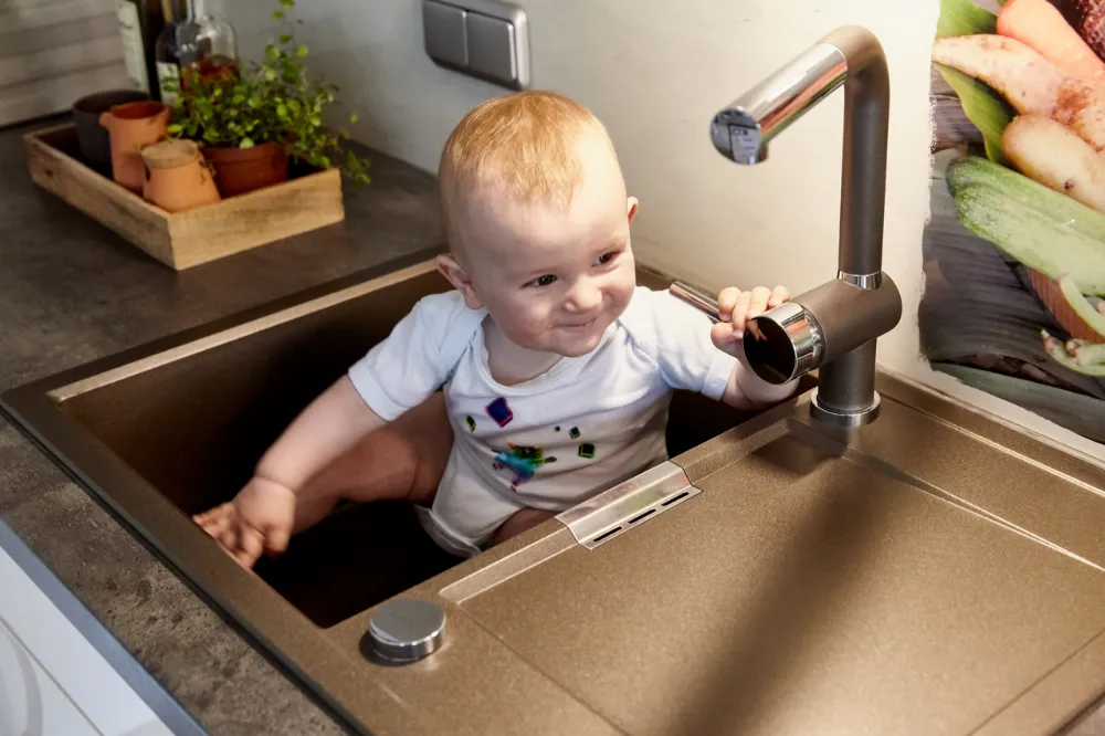 Obrázok Drez MONO D-100 DUSK Horné uloženie