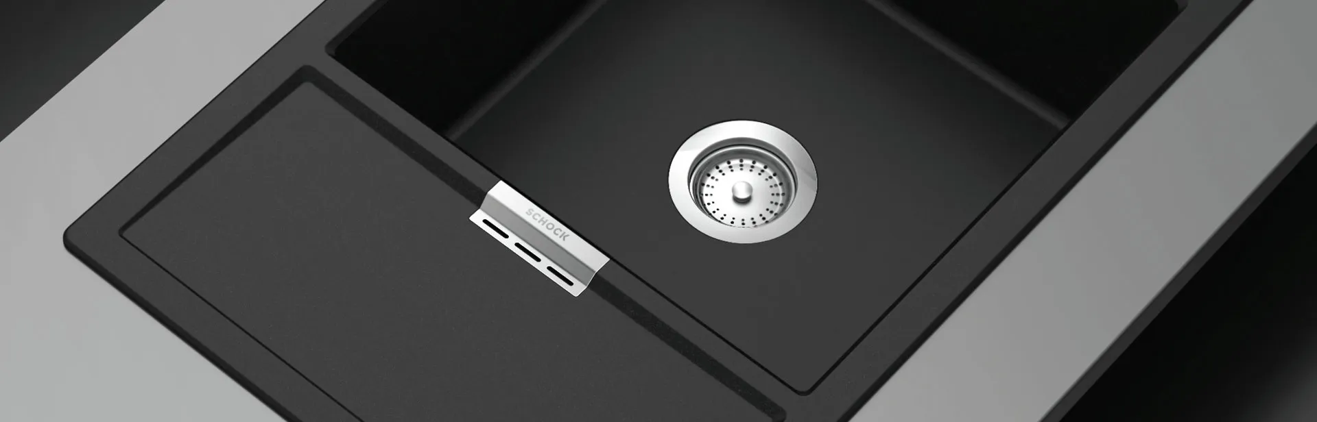 Obrázok Drez MONO D-100XS DUSK Spodné uloženie