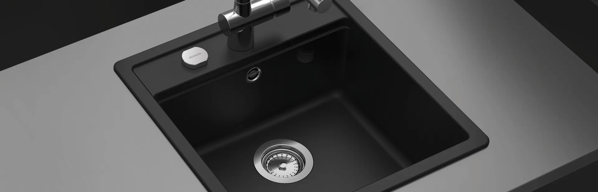 Obrázok Drez MONO N-100S DUSK Spodné uloženie