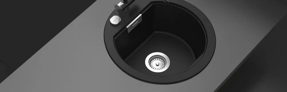 Obrázok Drez MONO R-100 DUSK Horné uloženie