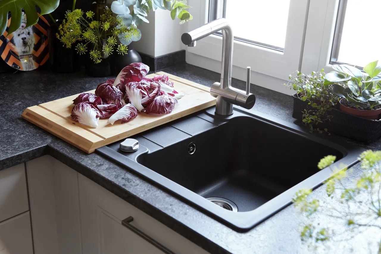 Obrázok Drez FORMHAUS D-100S ONYX Spodné uloženie