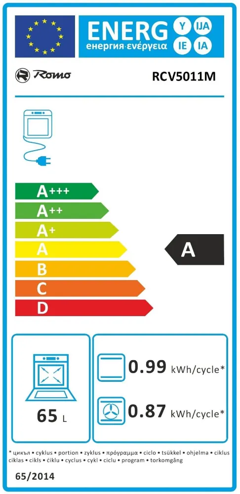Obrázok Sporák sklokeramický RCV5011M