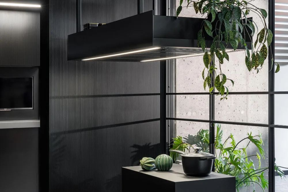 Obrázok Odsávač ostrovčekový MINIMAL 1.90 Black CDW901C