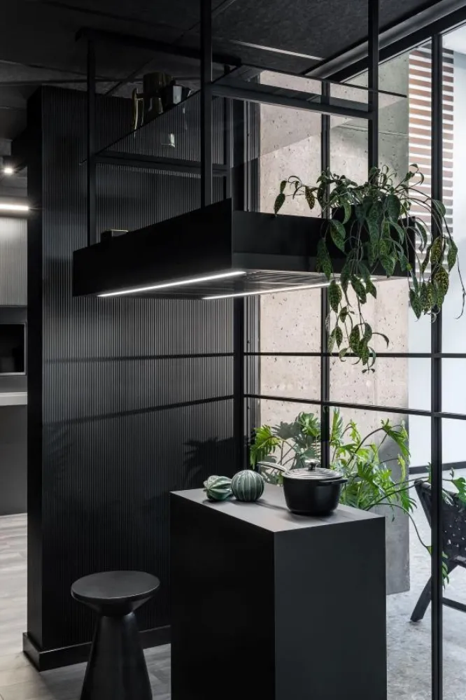 Obrázok Odsávač ostrovčekový MINIMAL 1.120 Black CDW1201C