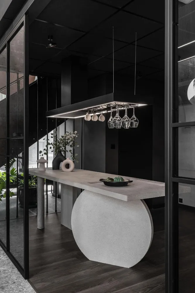 Obrázok Odsávač ostrovčekový MINIMAL 2.120 Black CDW1202C+U