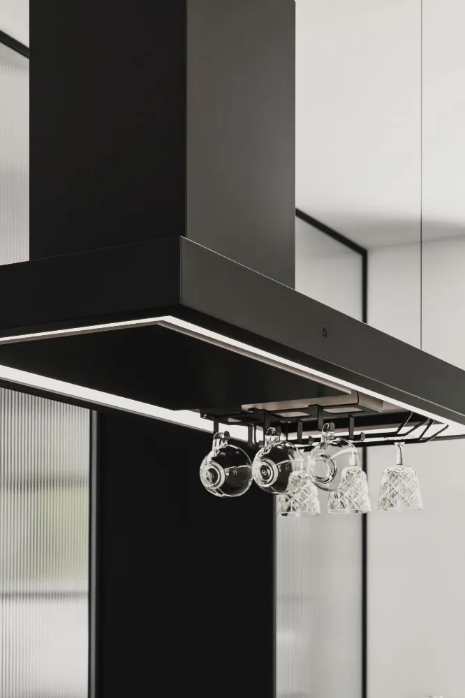 Obrázok Odsávač ostrovčekový MINIMAL 2.120 Black CDW1202C+U