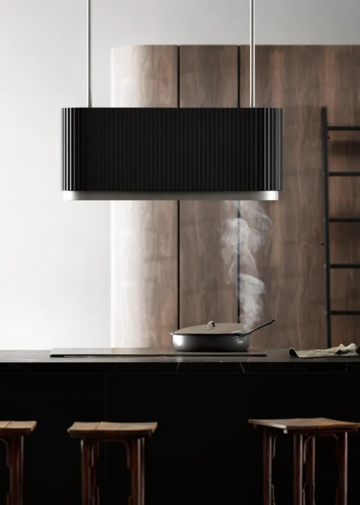 Obrázok Odsávač ostrovčekový MONO W Black CDW9001B