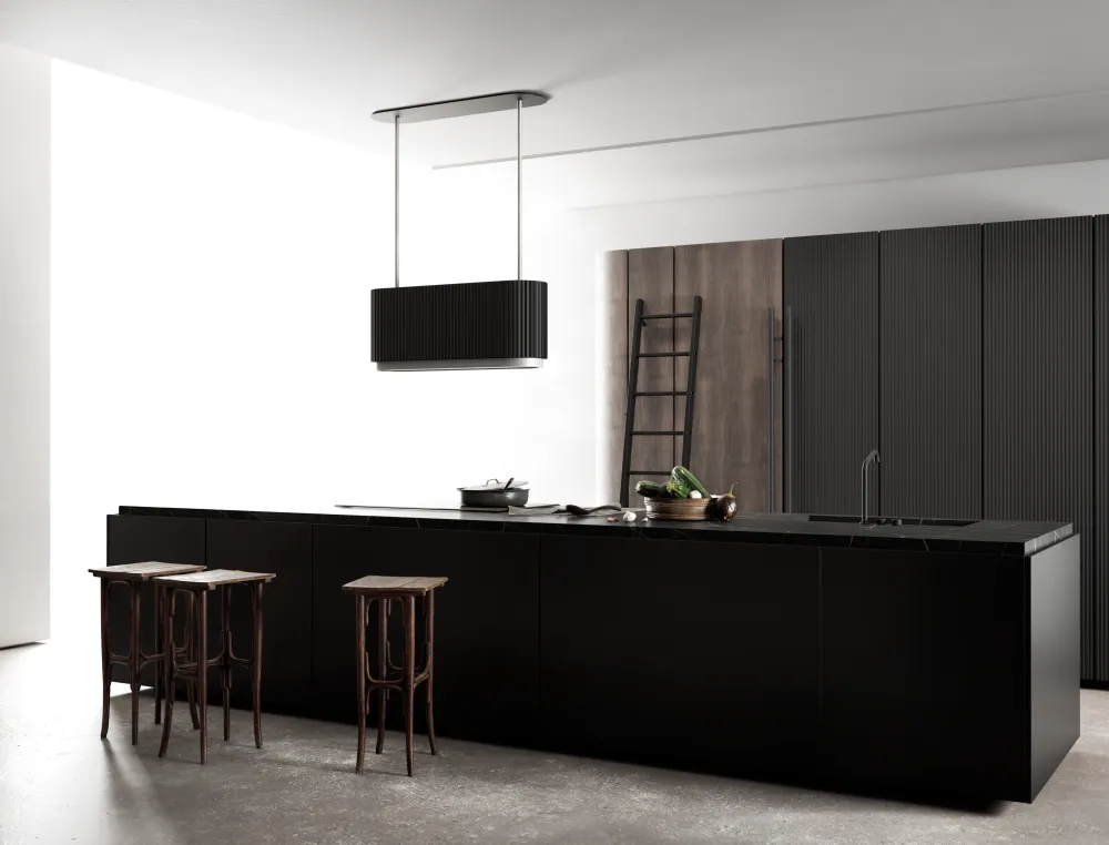 Obrázok Odsávač ostrovčekový MONO W Black CDW9001B