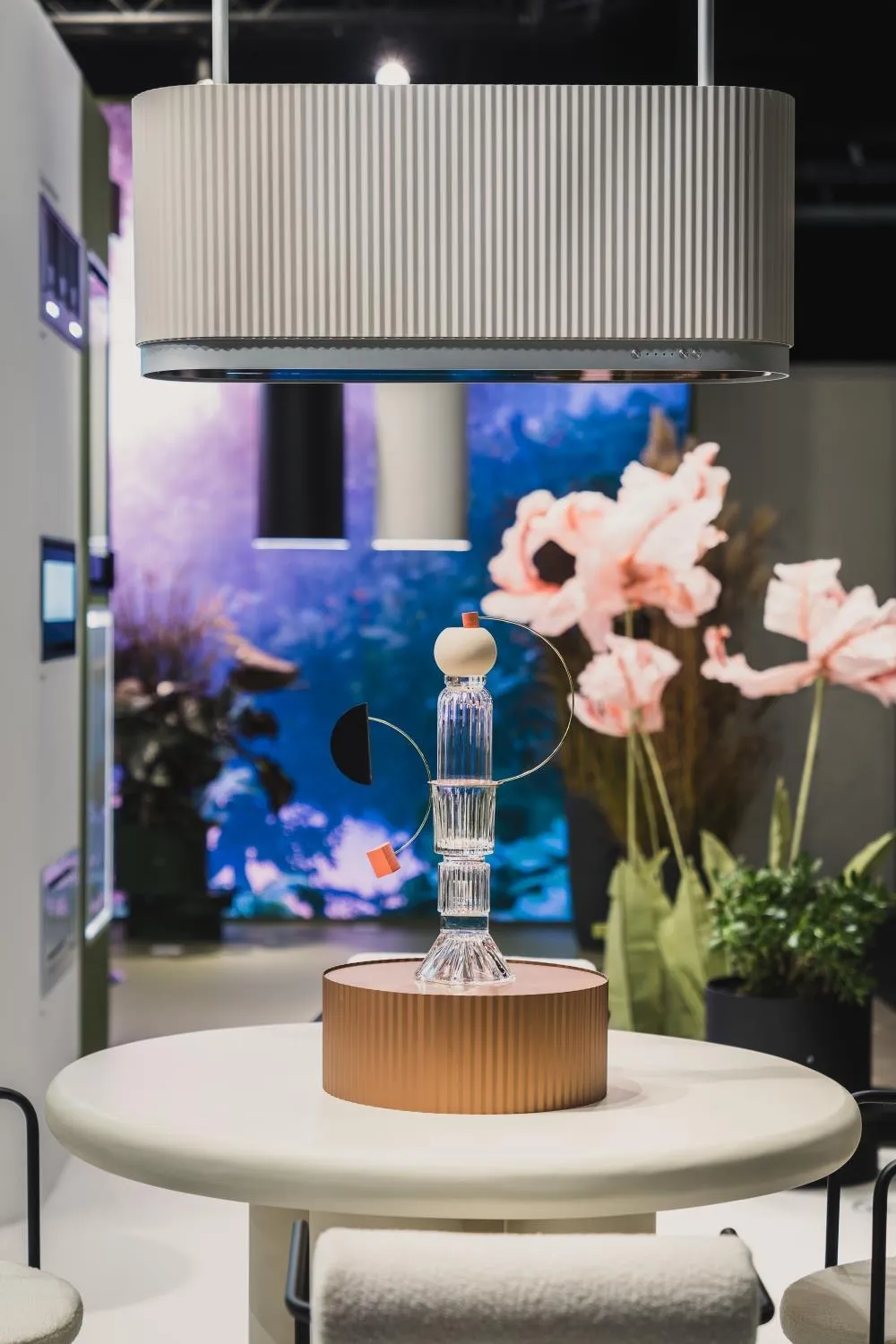 Obrázok Odsávač ostrovčekový MONO W Ecru CDW9001E