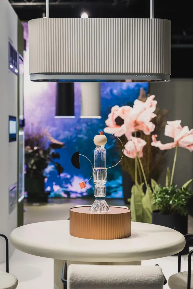 Obrázok Odsávač ostrovčekový MONO W Ecru CDW9001E