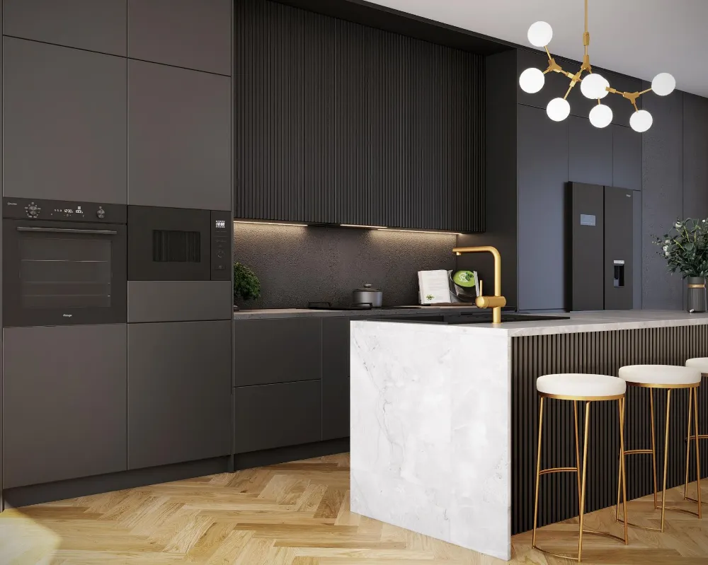 Obrázok ODSÁVAČ PLNE VSTAVANÝ KMV6020BLG